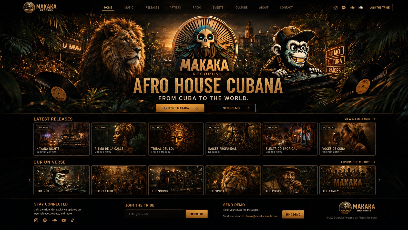 Makaka Records Afro House Cubana